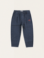 Kinder-Jeanshose mit Tic-Tac-Toe-Muster