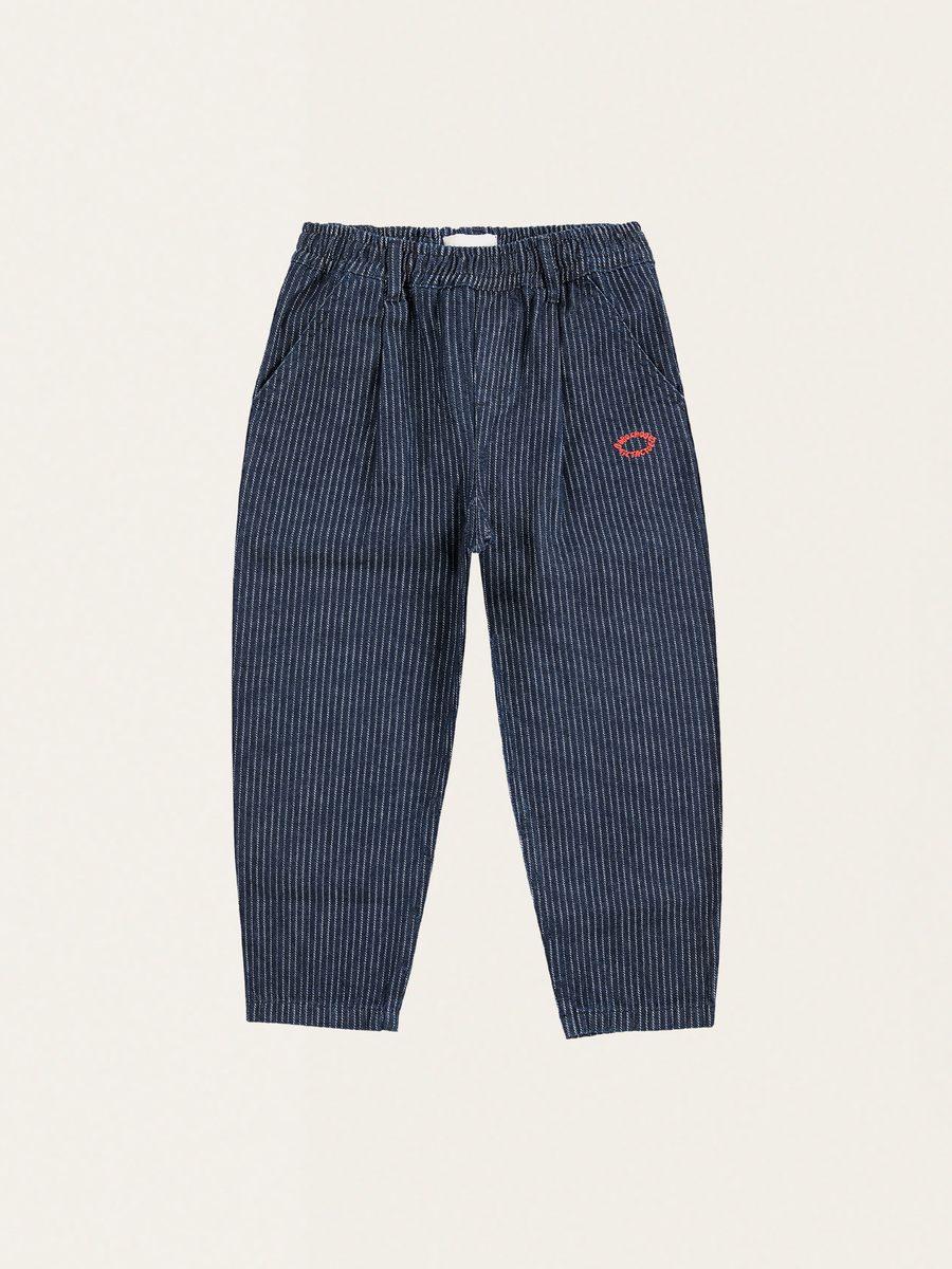 Kinder-Jeanshose mit Tic-Tac-Toe-Muster