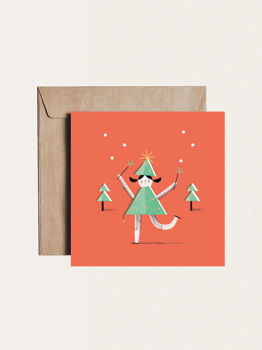 Greeting Card - Christmas - Happy Tree Friend