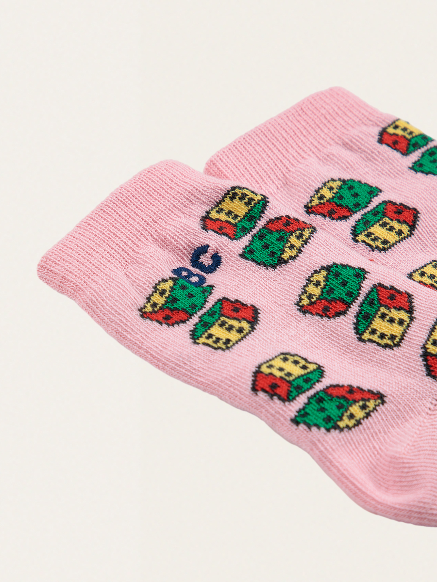 Baby Dices all over short socks