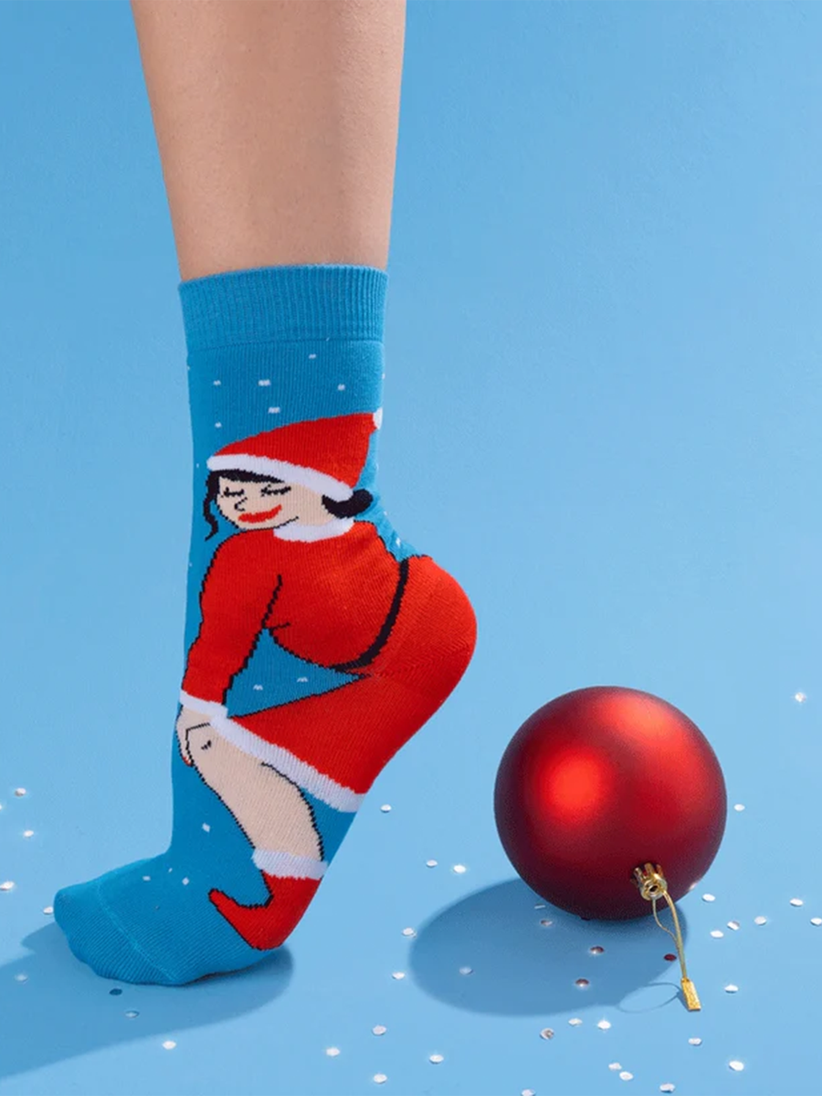 Skarpetki Santa Claus Lady