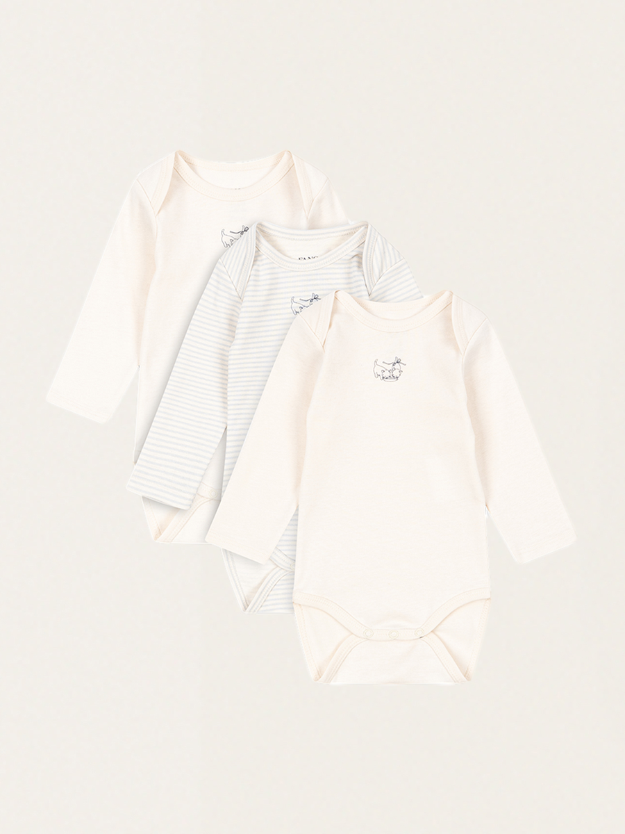 Fio cotton bodysuit 3 pcs.