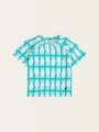 Baby Lucky Fish All Over UV Swim T-Shirt