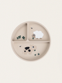 Stick&amp;Stay dreiteilige Platte mit Saugnapf