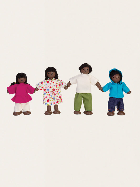Miniature doll family