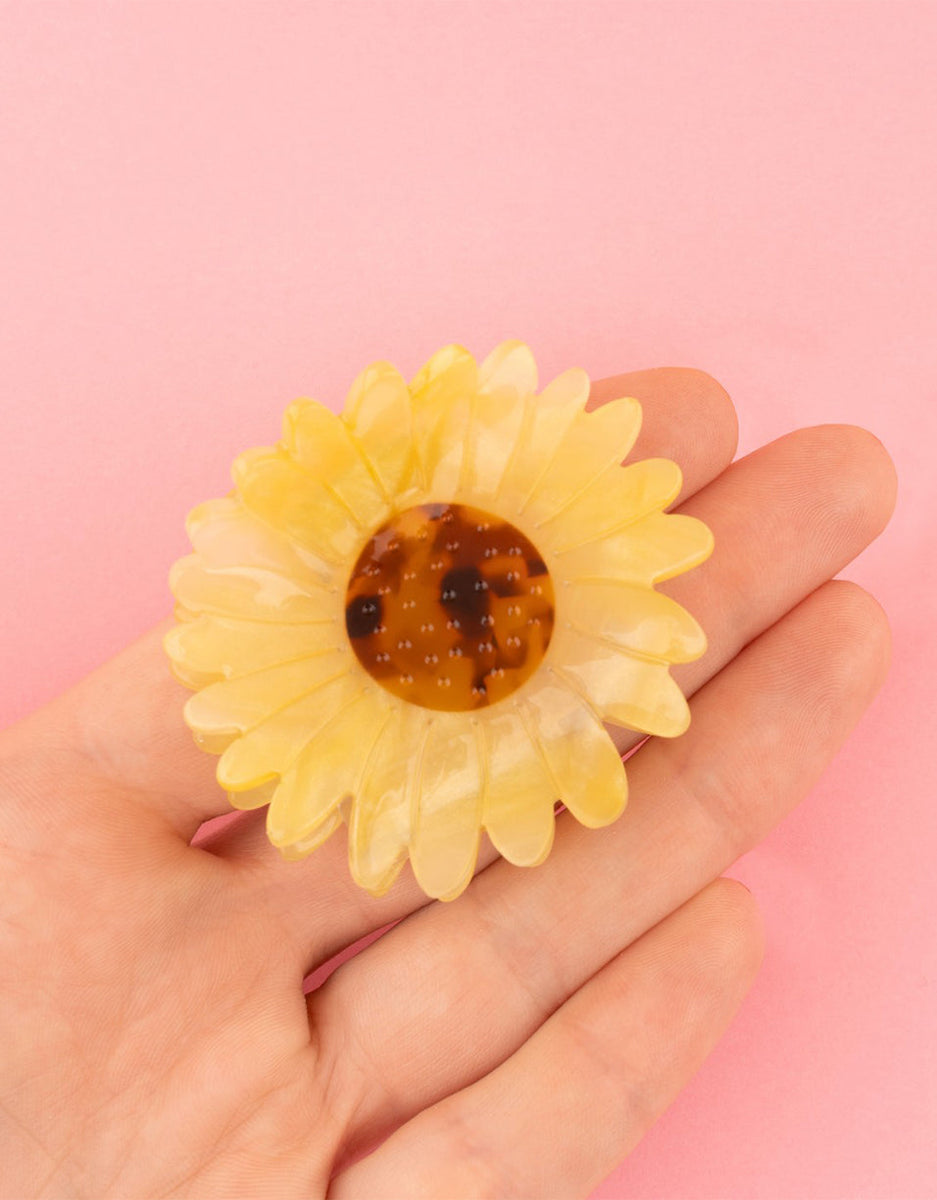 Sunflower Hair Clip