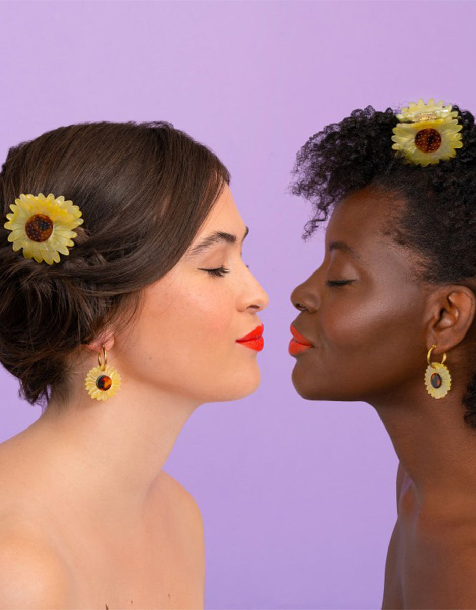 Sunflower Hair Clip