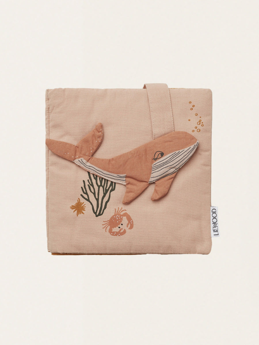 Cotton sensory book