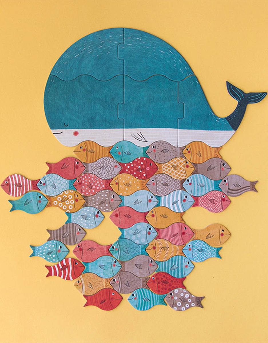 Creative Puzzle Whale and Fish