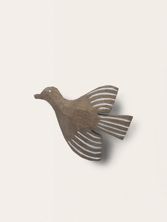 Rzeźbiony haczyk ścienny Bird Hook