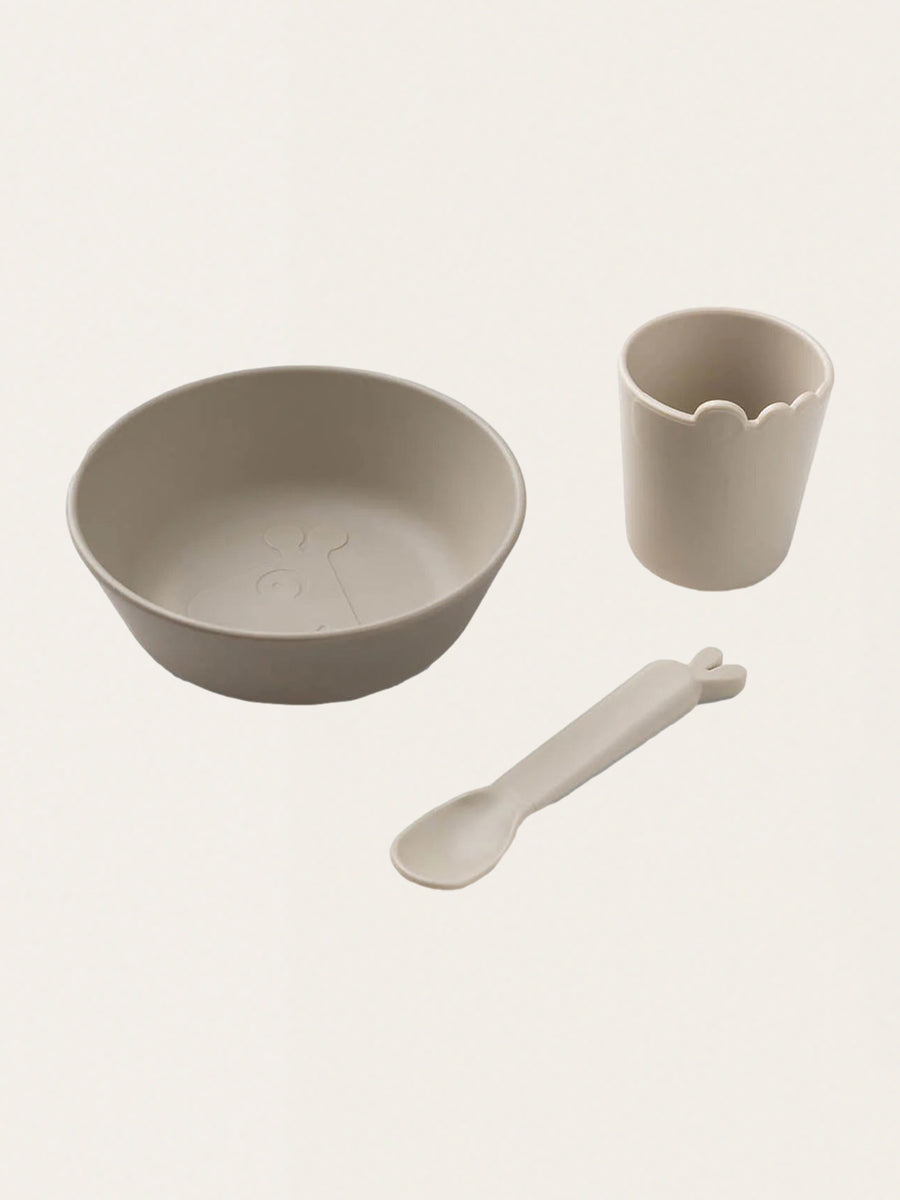 Kiddish eco-friendly plastic dinnerware set