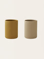 Set of two Ethan silicone cups