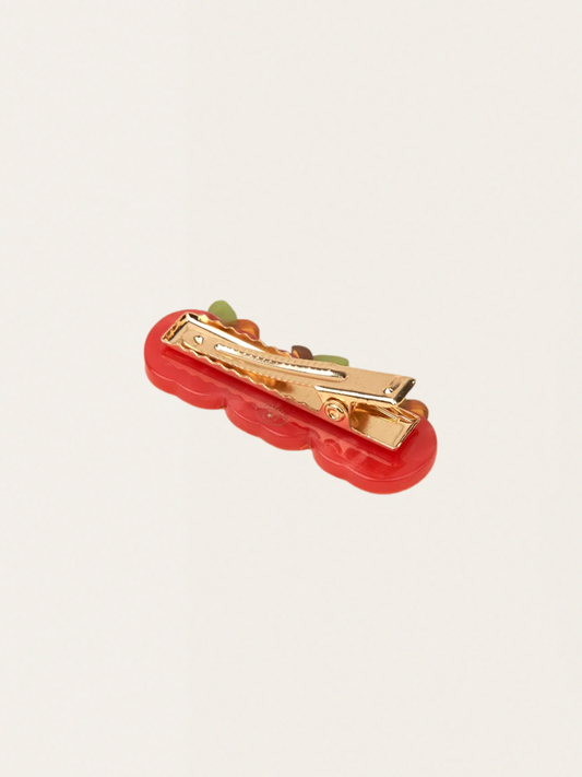 Apple Hair Clip