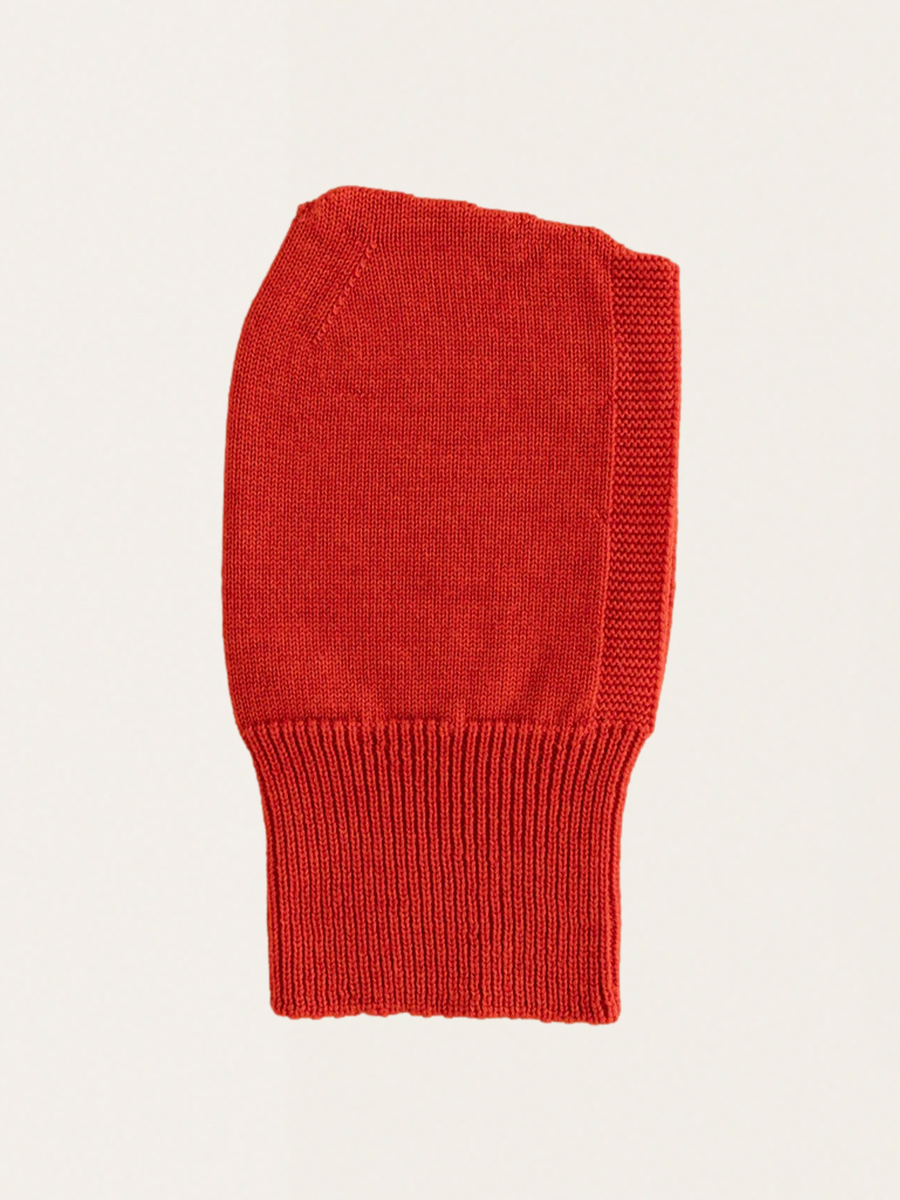 Seamless balaclava made of Italian merino wool