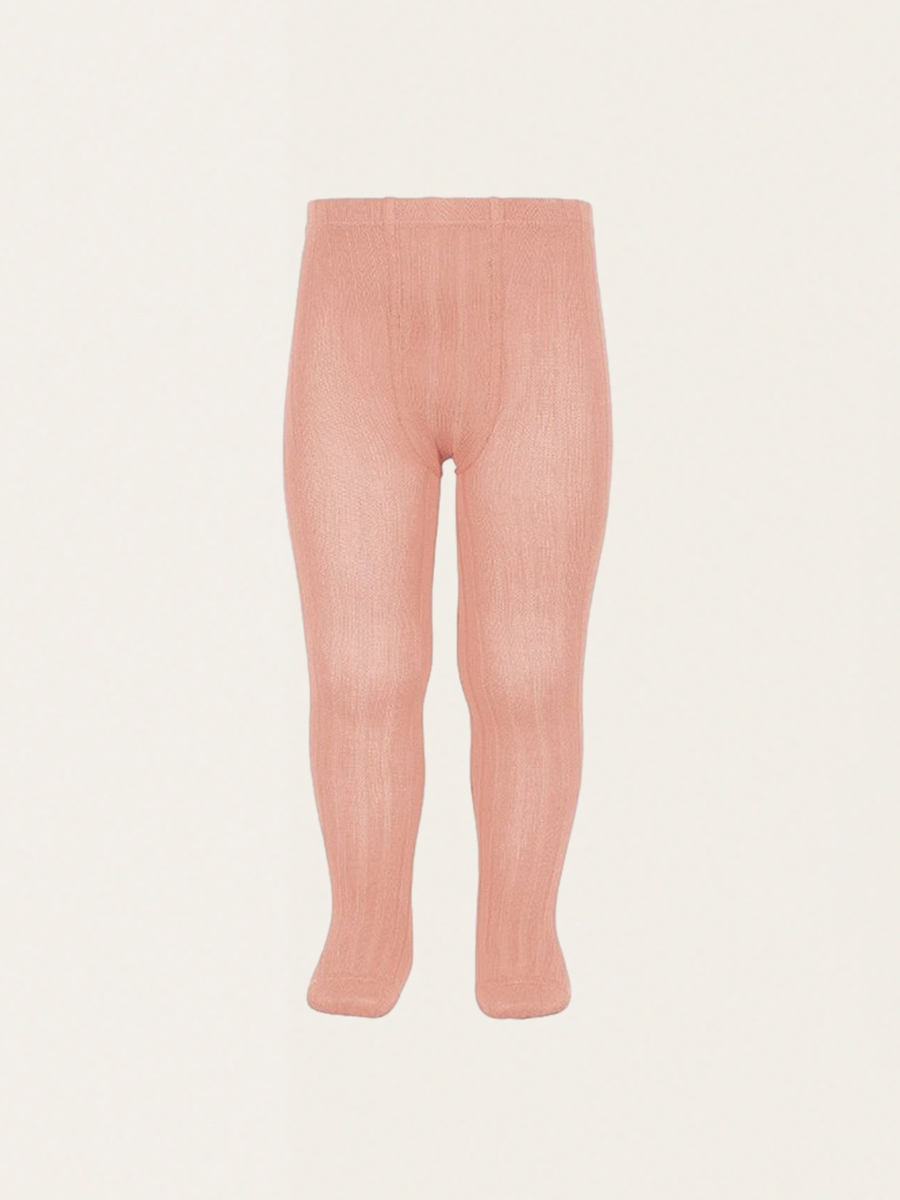 Einfache gerippte Strumpfhose