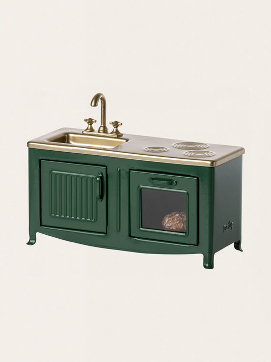 Miniature vintage kitchen