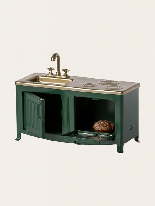 Miniature vintage kitchen