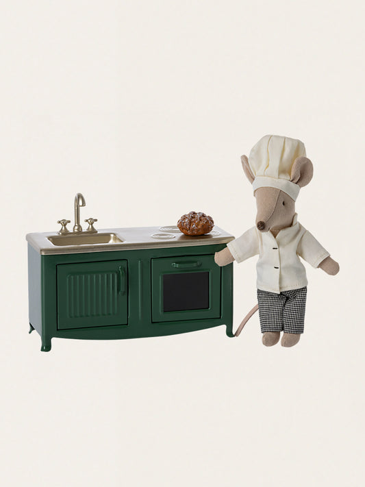 Miniature vintage kitchen