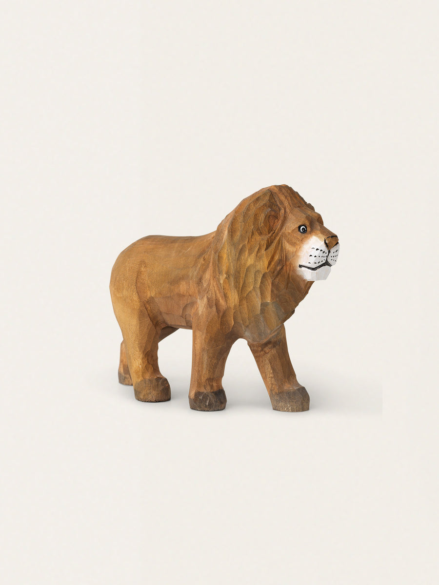 Hand-carved wooden figurine