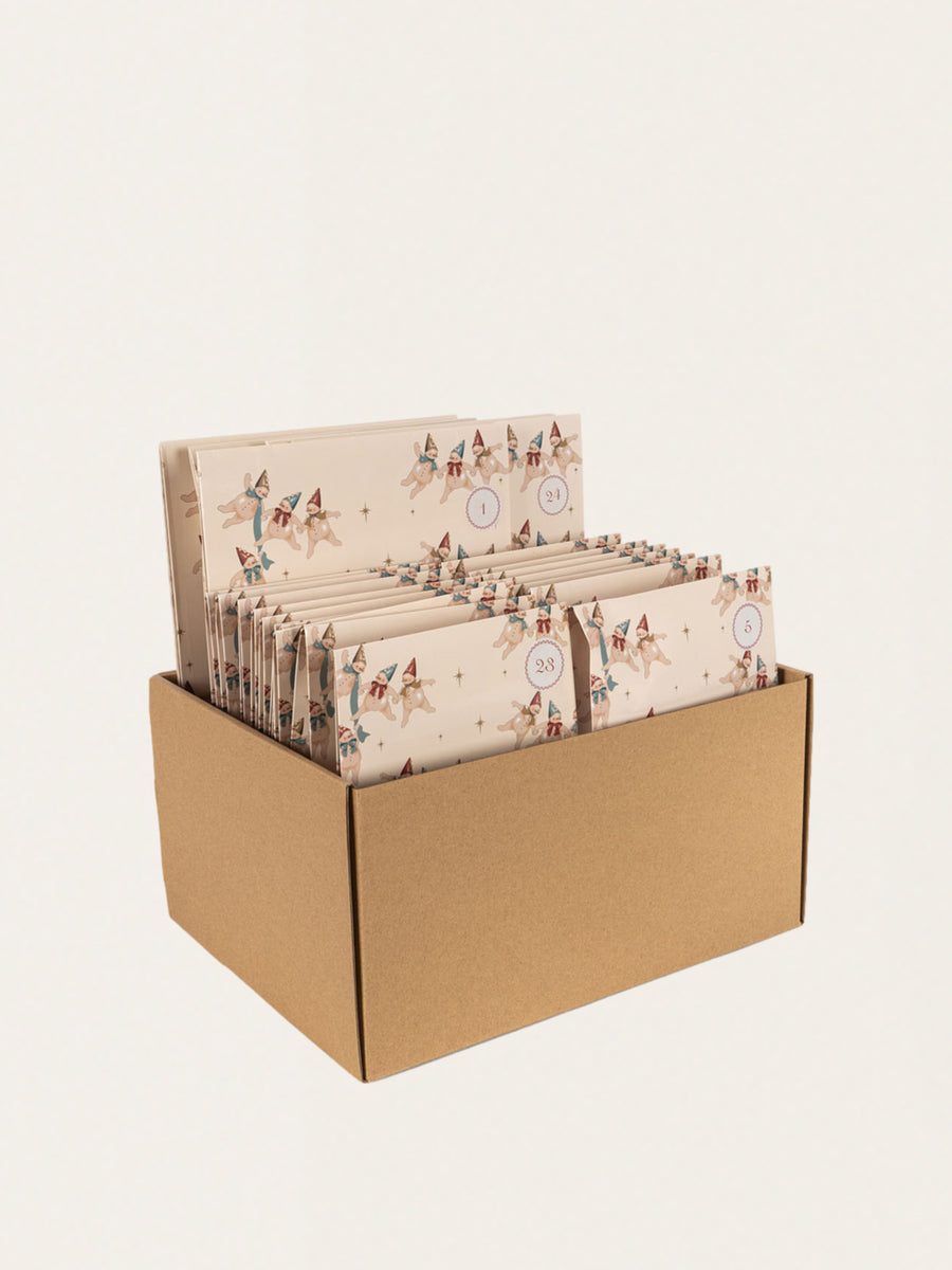 Advent calendar with gifts