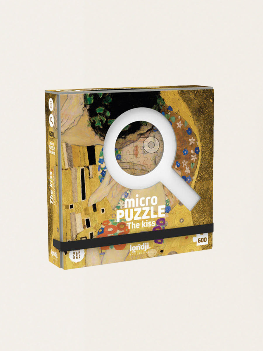 Mikro puzzle Gustav Klimt The Kiss - 600 elementów