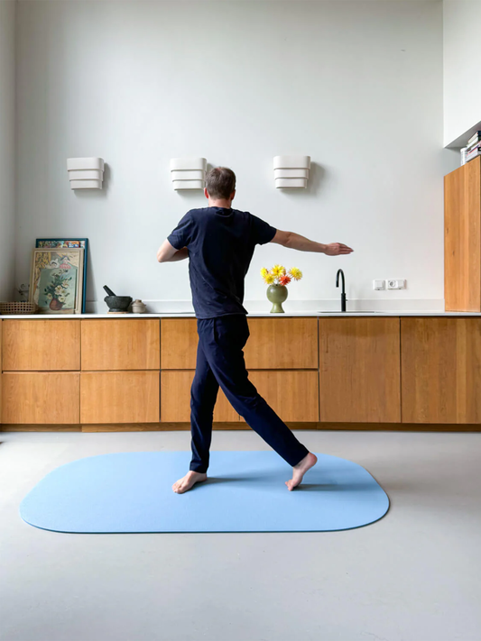 Stapelstein® Matte, hellblau, Spiel-, Yoga- und Fitnessmatte