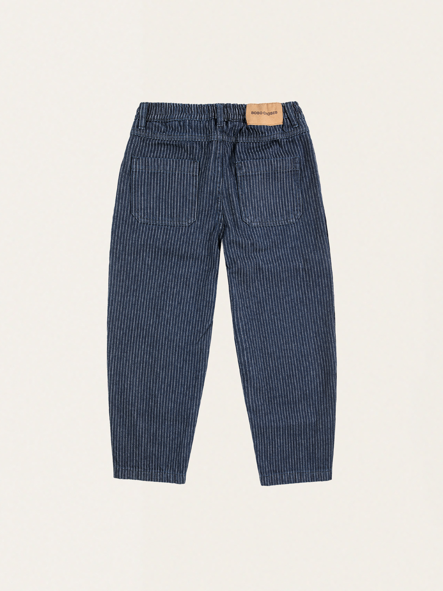 Kinder-Jeanshose mit Tic-Tac-Toe-Muster