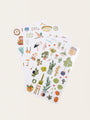 Les Parisiennes Sticker-Malbuch