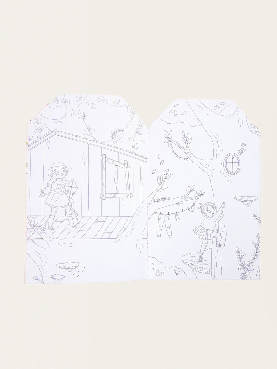 Les Parisiennes Sticker-Malbuch