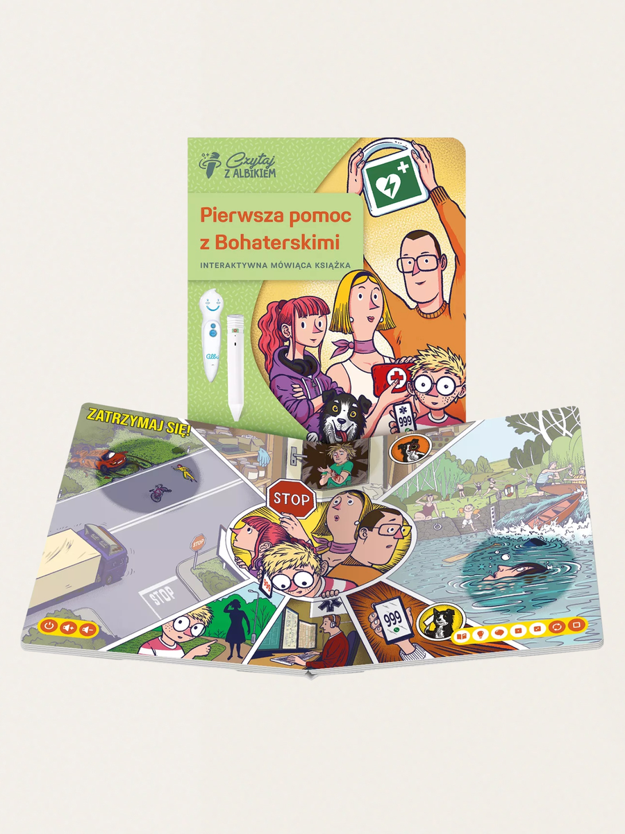 Read with Albik - First Aid with Heroes