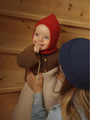 Seamless balaclava made of Italian merino wool