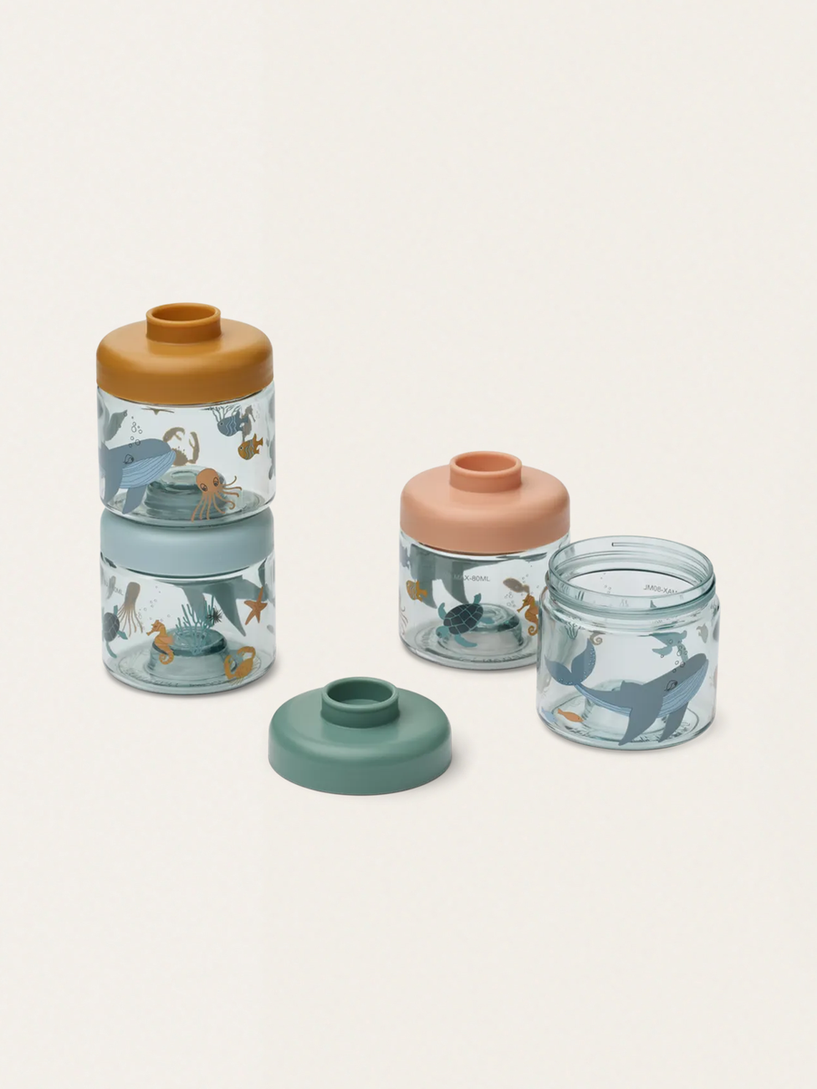 Dominique food containers 4 pcs.