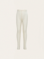 Legginsy z wełny merino Arona - Off White