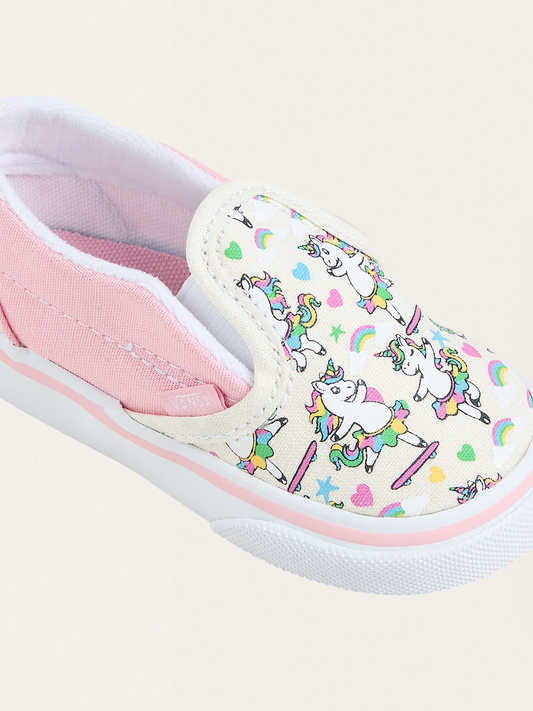 Slip-On V Ballet Skaticorn Marshmallow Sneakers