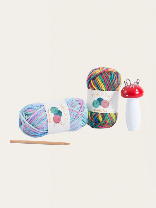 Knitting learning kit