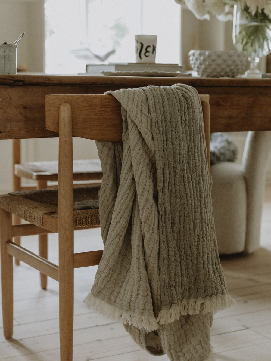 Mellow Blanket Leinendecke