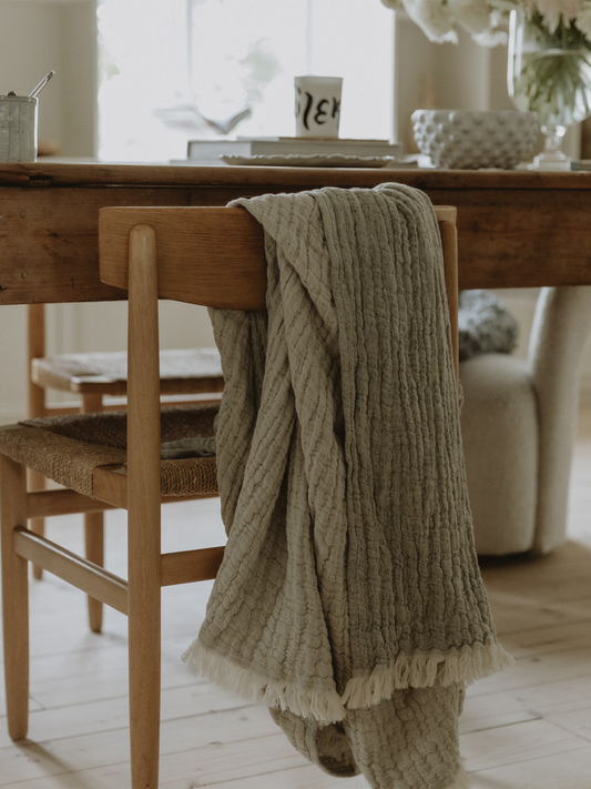 Mellow Blanket Leinendecke