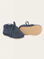 Ozzy Navy Nubuck Leather Boots