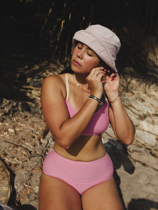 Weiches Baumwoll-Bralette