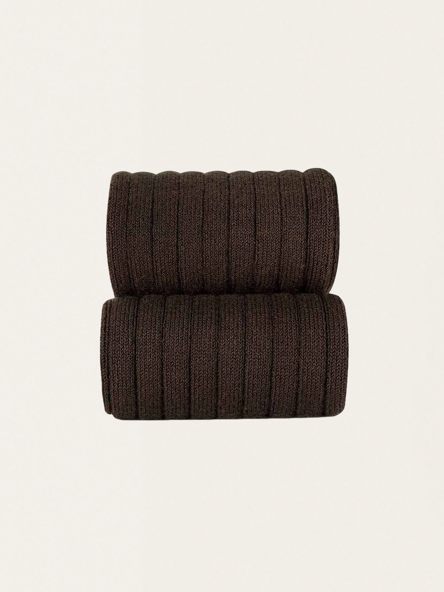 Einfache gerippte Strumpfhose