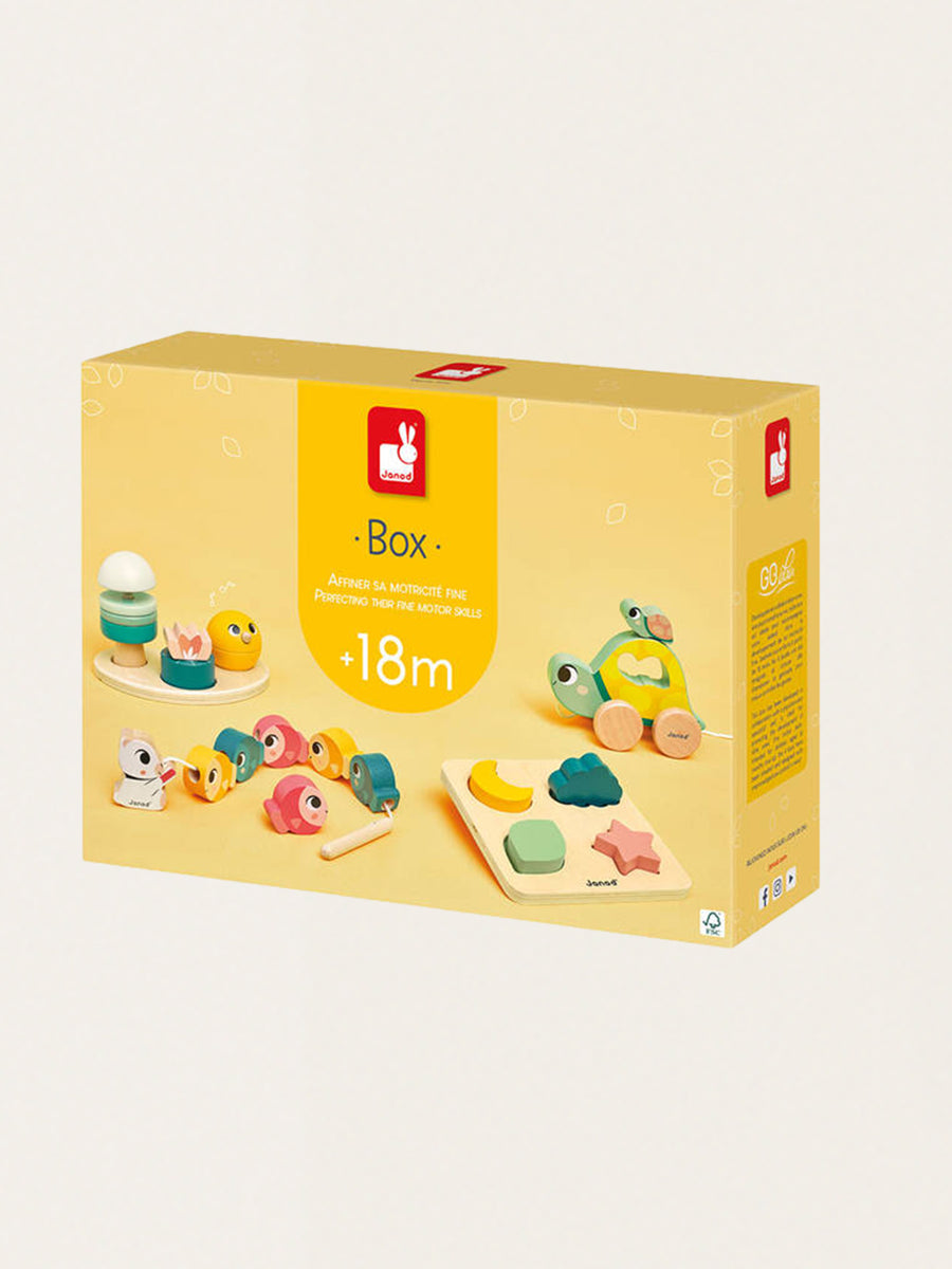 Set mit Lernspielzeug