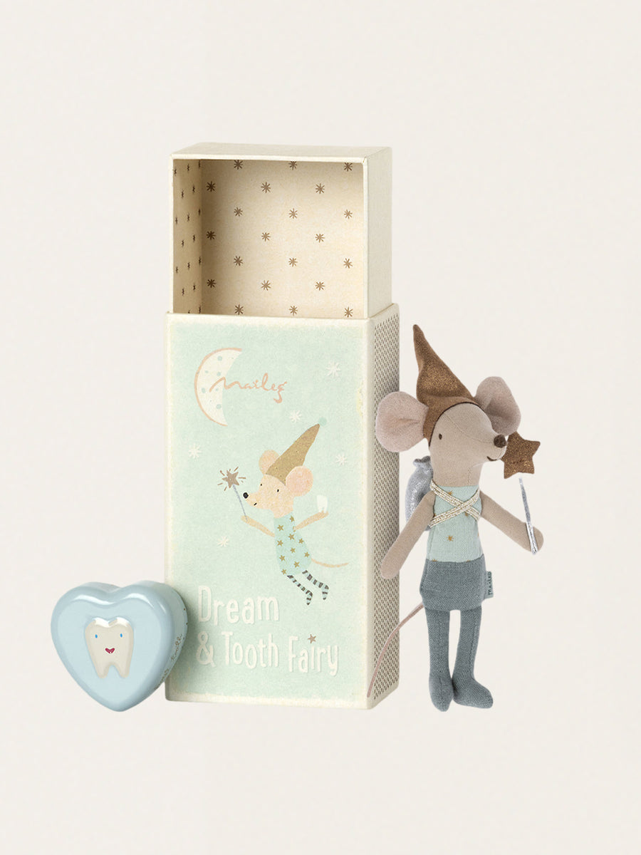 Tooth Fairy with a Baby Teeth Box