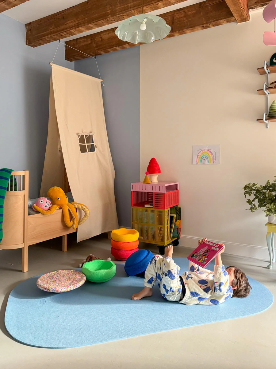 Stapelstein® Matte, hellblau, Spiel-, Yoga- und Fitnessmatte