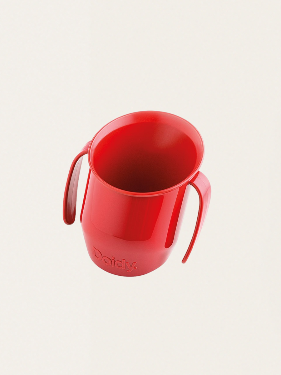 Doidy-Becher, roter Lernbecher
