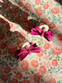 Belis Bow Heart Claw Hair Clips 2 pcs.