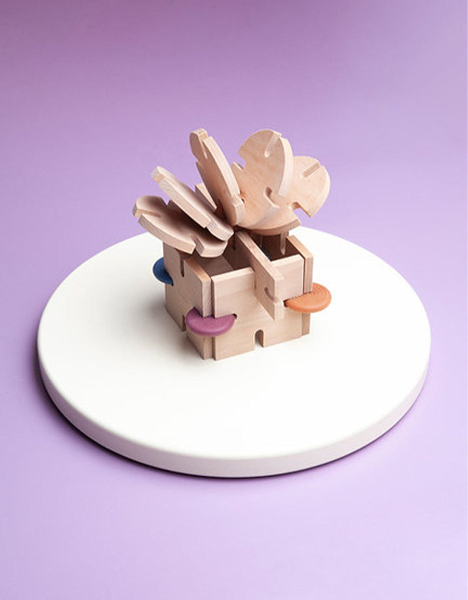 DREAMER SET Holzbaustein-Set – 64 Teile