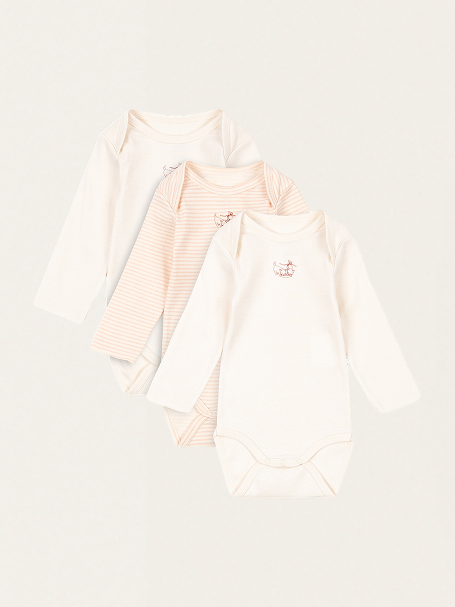 Fio cotton bodysuit 3 pcs.