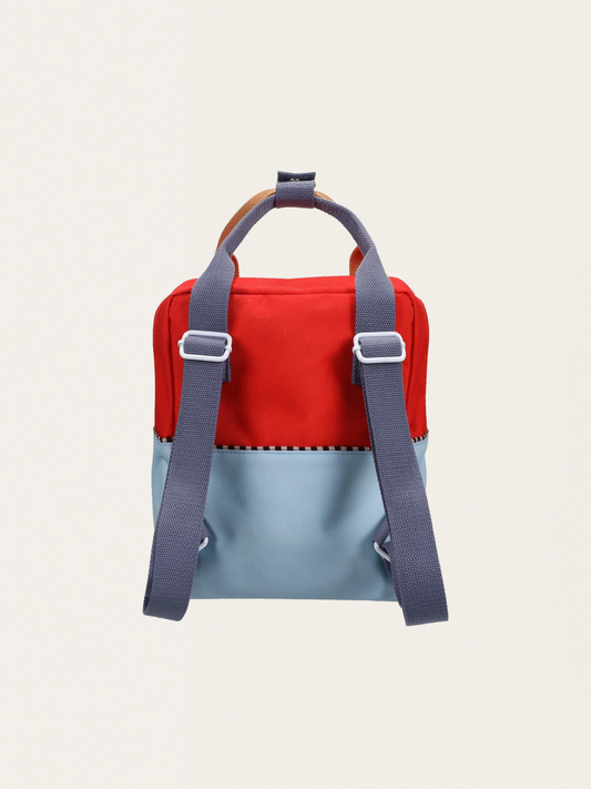Wonders Red Hut + Zissou blauer kleiner Kinderrucksack