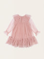 Tiulowa sukienka Bow Mellow Rose