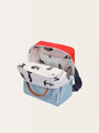 Wonders Red hat + Zissou blue small children's backpack